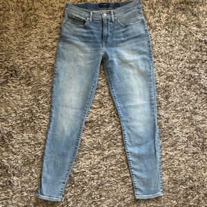 Lucky Brand Denim Blue Mid Rise Skinny Ava Jeans